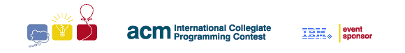 The 2006 ACM-ICPC International Collegiate Programming Contest, 
     Sponsored by IBM